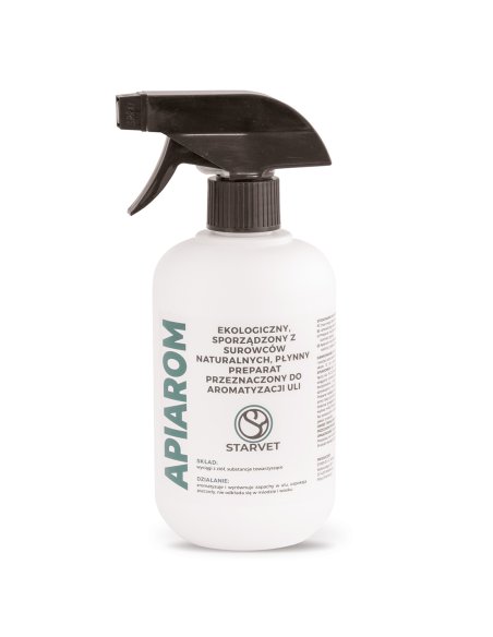 APIAROM - ŚRODEK DO AROMATYZACJI, DEZYNFEKCJI ULI - OP. 500ML