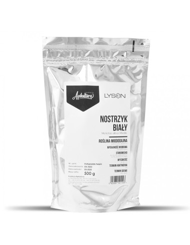 NASIONA - NOSTRZYK BIAŁY 500G