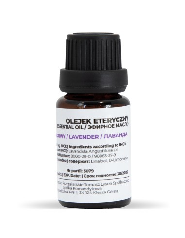 OLEJEK ETERYCZNY - LAWENDOWY (10ML)