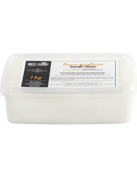 BAZA GLICERYNOWA, MYDLANA 1KG - MASŁO SHEA