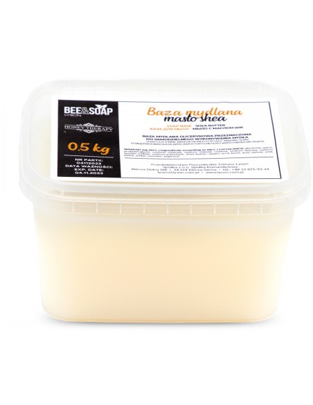 BAZA GLICERYNOWA, MYDLANA 500G - MASŁO SHEA