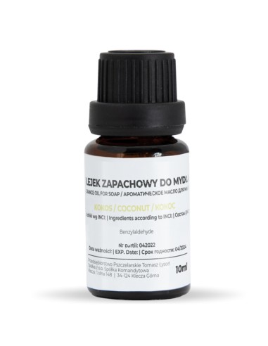 OLEJEK ZAPACHOWY DO MYDŁA - KOKOS (10ML)