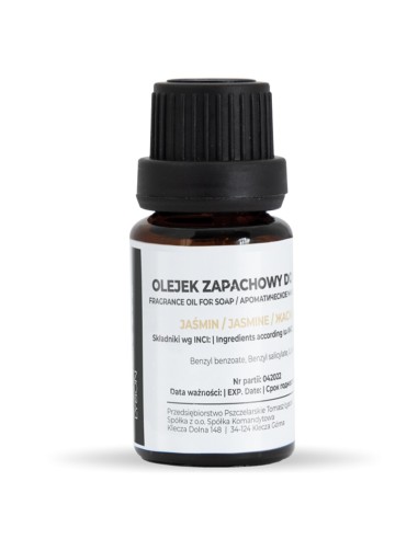 OLEJEK ZAPACHOWY DO MYDŁA - JAŚMIN (10ML)