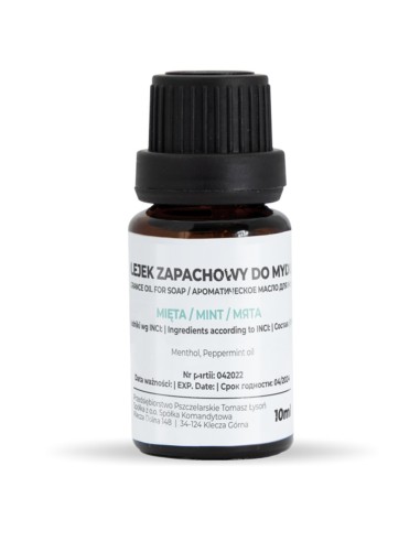 OLEJEK ZAPACHOWY DO MYDŁA - MIĘTA (10ML)
