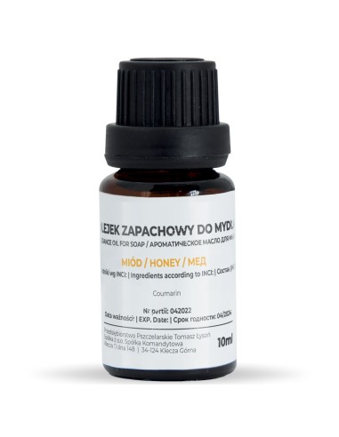 OLEJEK ZAPACHOWY DO MYDŁA - MIÓD (10ML)