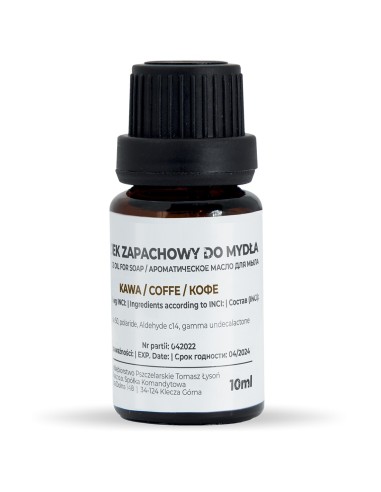 OLEJEK ZAPACHOWY DO MYDŁA - KAWA (10ML)