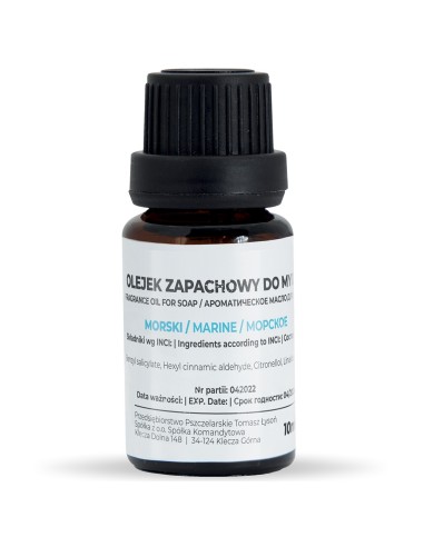 OLEJEK ZAPACHOWY DO MYDŁA - MORSKI (10ML)