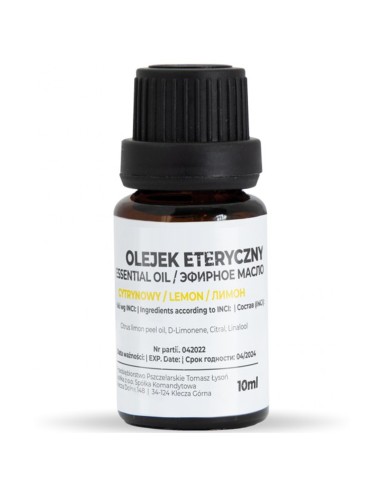 OLEJEK ETERYCZNY - CYTRYNOWY (10ML)