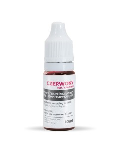 BARWNIK DO MYDŁA NIEMIGRUJĄCY 10ML (BRUTTO 16G) - CZERWONY