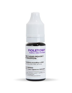 BARWNIK DO MYDŁA 10ML (BRUTTO 16G) - FIOLETOWY