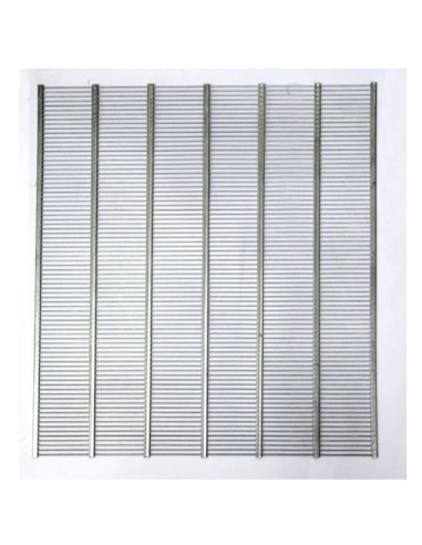 KRATA ODGRODOWA METALOWA Z WRĘGAMI - POZIOMA -...