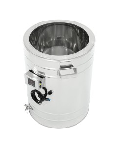 ODSTOJNIK NIERDZEWNY 100L - Z PŁASZCZEM GRZEWCZYM 230V,... 2