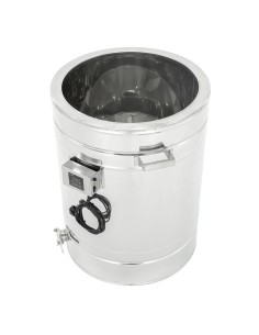 ODSTOJNIK NIERDZEWNY 200L - Z PŁASZCZEM GRZEWCZYM 230V,... 2