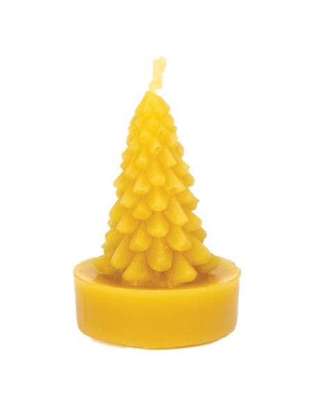 FORMA SILIKONOWA - TEALIGHT JODŁA - WYSOKOŚĆ 5CM