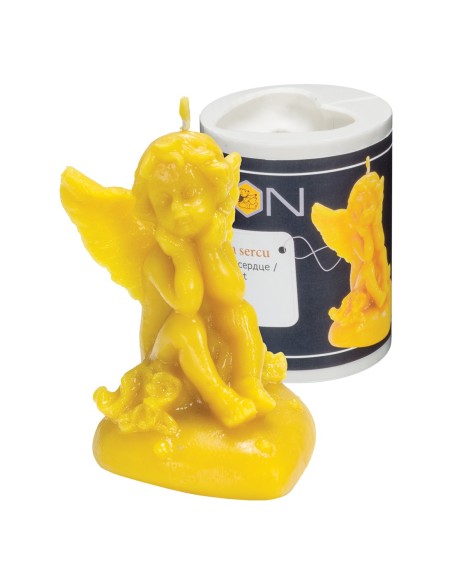 FORMA SILIKONOWA - ANIOŁEK NA SERCU - WYSOKOŚĆ 7,5CM