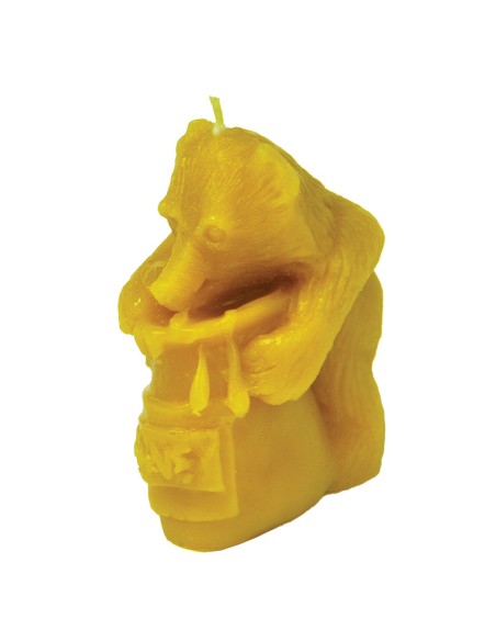 FORMA SILIKONOWA - NIEDŹWIEDŹ BECZKĄ MIODU - WYSOKOŚĆ 6CM