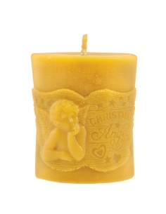 FORMA SILIKONOWA - ŚWIECA Z ANIOŁEM - WYS. 7 CM