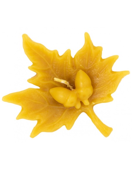 FORMA SILIKONOWA - LIŚĆ Z ŻOŁĘDZIAMI - WYSOKOŚĆ 3CM