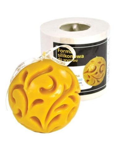 FORMA SILIKONOWA - KULA ODLEWANA  - WYSOKOŚĆ 8,5CM