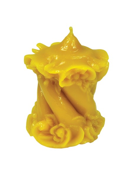 FORMA SILIKONOWA - ŚWIECA ZDOBIONA - WYSOKOŚĆ 9,5 CM