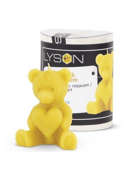 FORMA SILIKONOWA - NIEDZWIADEK Z SERDUSZKIEM