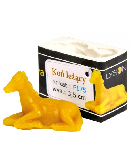FORMA SILIKONOWA - KOŃ LEŻĄCY - WYSOKOŚĆ 3,5CM