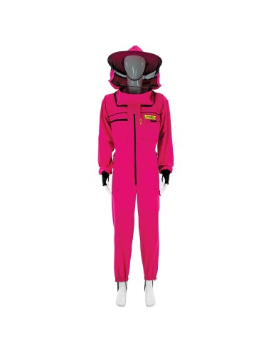 KOMBINEZON PSZCZELARSKI - Z KAPELUSZEM - RÓŻOWY...
