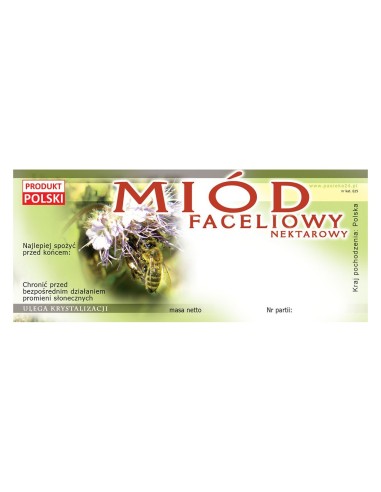 ETYKIETY NA MIÓD FACELIOWY NEKTAROWY 116x50 –...
