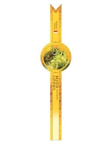 BANDEROLE MIÓD LIPOWY 41MM X 181MM - 100 SZTUK