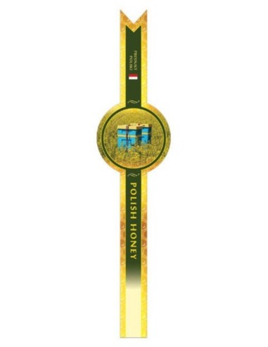 BANDEROLE "POLISH HONEY" 41MM X 181MM - 100 SZTUK