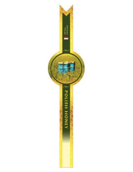 BANDEROLE "POLISH HONEY" 41MM X 181MM - 100 SZTUK
