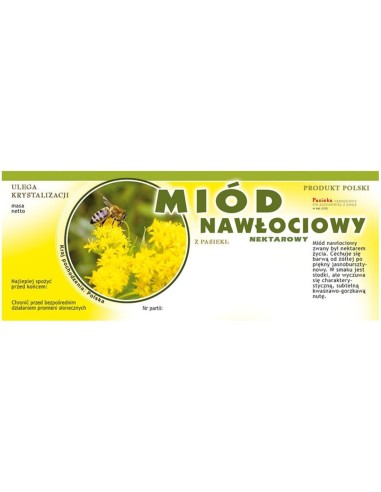 ETYKIETY NA MIÓD NAWŁOCIOWY 154X60 (DUŻE) – 100...