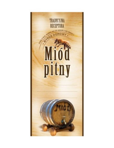 ETYKIETY NA MIÓD PITNY 116X50 – 50 SZT.