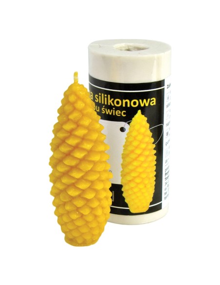 FORMA SILIKONOWA - SZYSZKA SOSNOWA - WYSOKOŚĆ 8CM