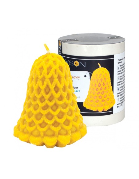 FORMA SILIKONOWA - KORONKOWY DZWON - WYSOKOŚĆ 9CM