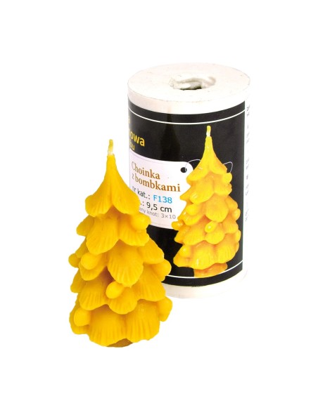 FORMA SILIKONOWA - CHOINKA Z BOMBKAMI - WYSOKOŚĆ 9,5CM