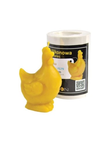 FORMA SILIKONOWA - KURKA - WYSOKOŚĆ 9CM