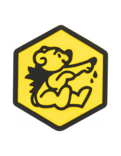 MAGNES SILIKONOWY HEKSAGON - MIŚ - ŻÓŁTY