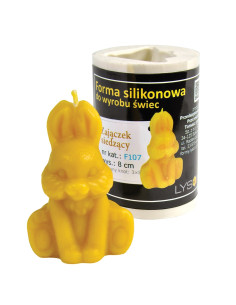 FORMA SILIKONOWA - ZAJĄCZEK SIEDZĄCY - WYSOKOŚĆ 8CM 2