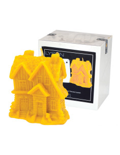 FORMA SILIKONOWA - ZIMOWY DOMEK Z CHOINKAMI - WYSOKOŚĆ 10CM 2