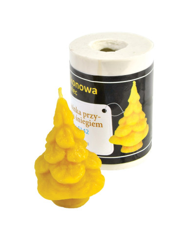 FORMA SILIKONOWA - CHOINKA PRZYKRYTA ŚNIEGIEM -...