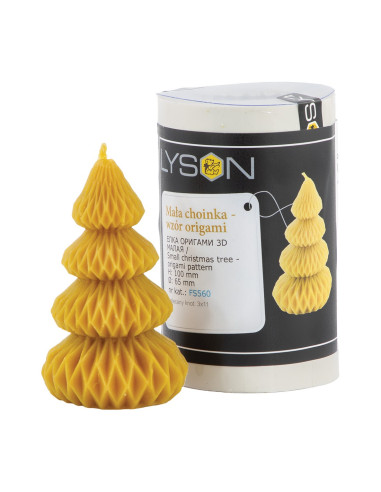 FORMA SILIKONOWA - MAŁA CHOINKA (WZÓR ORIGAMI)