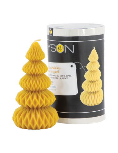 FORMA SILIKONOWA - DUŻA CHOINKA (WZÓR ORIGAMI)