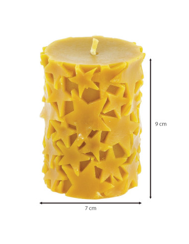 FORMA SILIKONOWA - ŚWIECA W GWIAZDKI