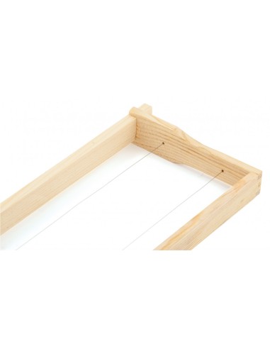 GOTOWA RAMKA DADANT 1/2 HOFFMANOWSKA- 100 SZTUK...