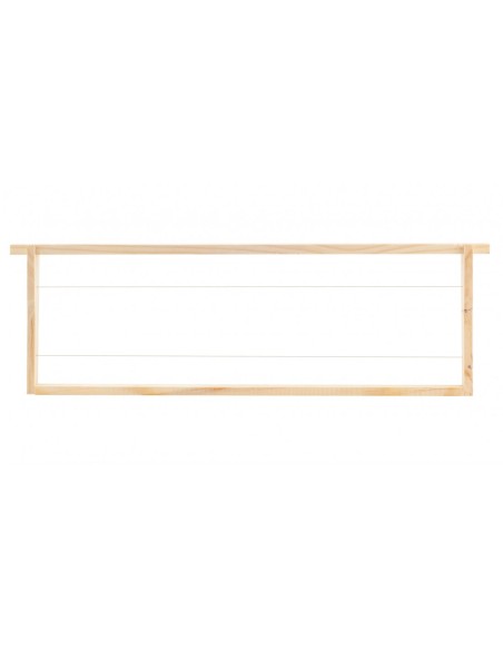 GOTOWA RAMKA DADANT 1/2 HOFFMANOWSKA- 100 SZTUK (DOTACJA)