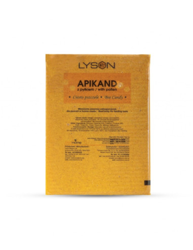 APIKAND Z PYŁKIEM - CIASTO - 20 X 1KG - KARTON