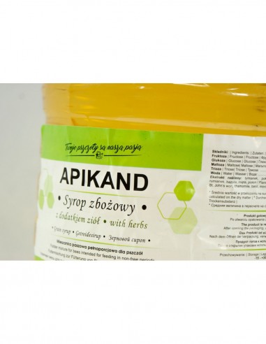 APIKAND ZBOŻOWY SYROP Z DODATKIEM ZIÓŁ -...
