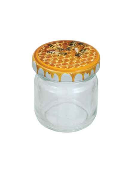 SŁOIK MINI 35 ML Z NAKRĘTKĄ Z PLASTREM - 1 SZT.