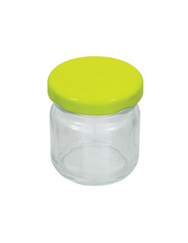 SŁOIK MINI 35 ML Z NAKRĘTKĄ ZIELONĄ - 1 SZT.